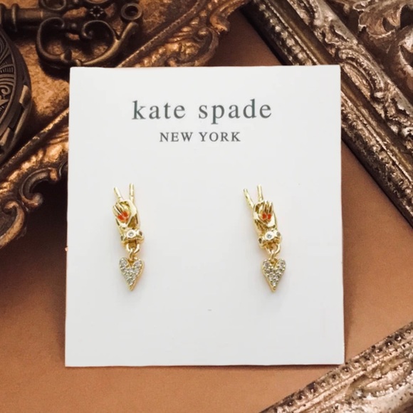 KATE SPADE • Wishes Love & Peace Earrings - Picture 3 of 3
